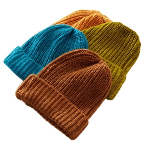 Premium Custom Beanie <b>Cap</b> Winter Knit Hat High Quality Fashion Wholesale <b>Plain</b> Wool Bennies Outdoor Sports Unisex Custom Logo - Product Image 5