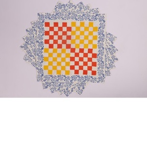 Ensemble de 6 sets de napperons en coton de haute qualité, durables et faits à la main, motif vie marine |   Thème océanique écologique |   Imprimé multicolore réutilisable - Product Image 4