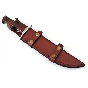 Couteaux de survie Bowie pour l'extérieur avec lame en acier robuste et poignée antidérapante pour les aventures en camping et l'équipement de randonnée - Product Image 3