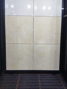 Carreaux vitrifiés beige clair, ton crème, absorption d'eau < 0,5 %, normes internationales, 600×600 mm (24×24 pouces), modernes et minimalistes - Product Image 6