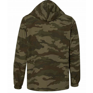 Men's Camouflage Hooded <b>Zipper</b> <b>Sweatshirt</b> Regular Fit Breathable Knitted Polyester Hoodies Stylish Digital Graphic Pullover Hood - Product Image 5