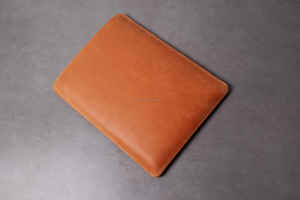 Vintage Genuine Leather <b>Laptop</b> Sleeve Handmade Business Organizer Executive Office Portfolio Durable Modern Portable Travel - Product Image 2