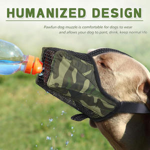 Bozal de malla suave para perros, transpirable, antipinzamiento, control de ladridos, correa reflectante ajustable, bozal de entrenamiento humanitario para razas medianas y grandes - Product Image 6