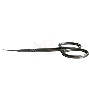 Ciseaux à cuticules de haute qualité en acier inoxydable pour soins des ongles, lame droite pour droitiers, couleurs personnalisées, best-seller - Product Image 2