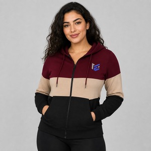 Ropa Casual para Mujer, Sudaderas con Cierre de Alta Calidad Hechas a Mano, Sudaderas con Cierre a la Moda para Mujer - Product Image 1