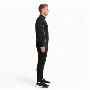 Conjunto de Entrenamiento de Fútbol de Alto Rendimiento – Chaqueta Transpirable con Cierre Completo y Pantalones Deportivos Ajustados - Product Image 4