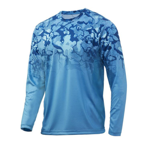 Camisas de Pesca de Manga Larga para Hombre con Logotipo Personalizado, Nuevo Estilo, Ropa de Pesca de Poliéster para Adultos, Más Vendidas - Product Image 5