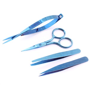 Pinzas de extensión de pestañas de acero inoxidable con logotipo personalizado, precio de fábrica, herramientas de cuidado de la belleza, Espejo de inspección de pestañas de fibra - Product Image 4