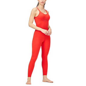 Conjunto de Yoga Ligero para Mujer, Ropa Deportiva de Alto Rendimiento para Gimnasio, Yoga, Pilates, Running, Transpirable y de Secado Rápido - Product Image 1