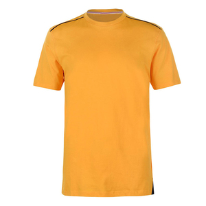 Camiseta de manga corta con cuello redondo, lisa, informal, para hombre, OEM, alta calidad, personaliza tu logotipo de marca, 100% algodón, en venta - Product Image 2