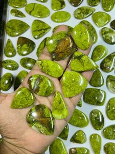 Ópalo Verde Natural de MAHNAJ GEMS, Gema Suelta al por Mayor, Corte Ovalado/Cojín de 10-20mm para Fabricación de Joyas - Product Image 1