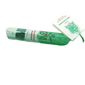 Incienso de Tara verde natural nepalí, fragancia de sándalo, varitas de incienso de madera para oración y curación - Product Image 2