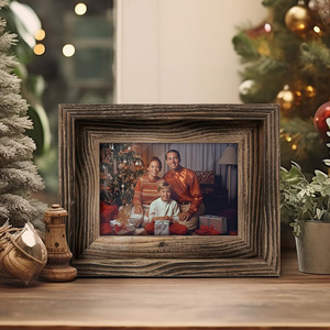 Chất Lượng Cao Gỗ Thông Handmade 5X7 Khung Ảnh Tuyệt Vời Khắc Cho Tường Và Bàn Hiển Thị Các Bà Mẹ Món Quà Ngày Gia Đình Bán Buôn - Product Image 3