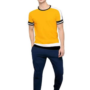 T-shirts pour hommes à manches courtes, doux, respirants, unis, grande taille, 100% tricotés, col rond, de haute qualité, bon marché, nouvelle mode - Product Image 6