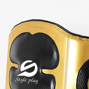 Protector de Pecho y Abdomen para Entrenamiento de Muay Thai y Boxeo, Personalizable con Logotipo, de Cuero PU, Cómodo, para MMA y Kick Boxing - Product Image 6