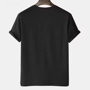 Men's <b>White</b> Raglan Sleeve <b>T</b>-<b>Shirt</b> With Green And Red Contrast Trim O-Neck Casual Regular Fit Solid Color Jersey Knitted - Product Image 2