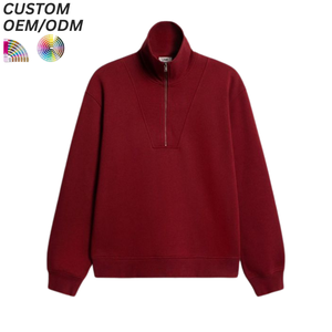 Sweat-shirt tricoté délavé pour homme, pull décontracté streetwear, personnalisation logo OEM ODM, support de marque, approvisionnement 100% - Product Image 1