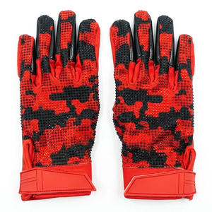 Game Ready Easy Flexibility Practice Training American Football Gloves <b>Sticky</b> Grip Wrist Support American Football Gloves - Product Image 5