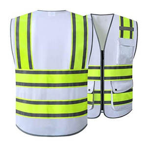 Gilet de sécurité réfléchissant de haute qualité pour les travailleurs, gilet de sécurité haute visibilité avec logo personnalisé - Product Image 2