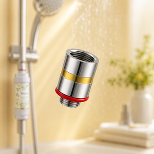 Module de douche moderne à technologie magnétique en cuivre, finition chromée, antibactérien, pour salles de bain de villas et hôtels, basé sur le principe de Faraday - Product Image 2