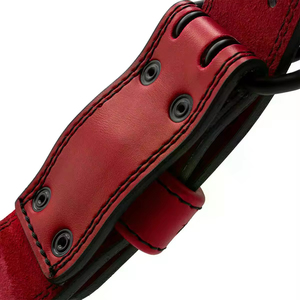 Cinturón de levantamiento de pesas de cuero reforzado, diseñado para levantamiento de potencia, levantamiento olímpico, culturismo y entrenamiento funcional. - Product Image 6