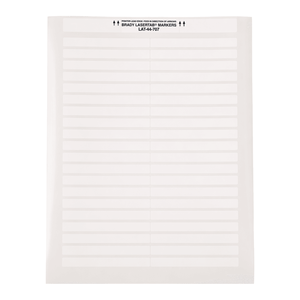 Étiquettes autocollantes en polyester durable Brady LaserTab pour l'identification des échantillons de laboratoire - Product Image 1
