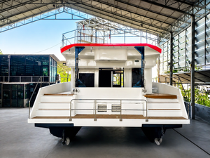Yacht de croisière personnalisé UBI 14540 en fibre de verre/aluminium de 14,5 m, 40 passagers, moteur hors-bord sport haute vitesse 400 CV, pêche et patrouille - Product Image 5