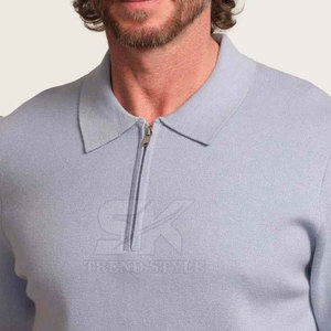 Camisetas Polo Lisas con Cierre para Hombre, de Secado Rápido y Transpirables, MOQ Bajo, Fabricante OEM - Product Image 4