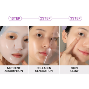Maschera di collagene idrogel effetto raffreddamento | Foglio calmante e di bloccaggio dell'umidità | Private Label coreano Skincare - Product Image 1