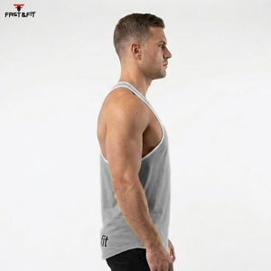 Gym Clothing Men's Sleeveless Muscle Shirt Stringer Tank Top Fitness Basketball <b>Running</b> <b>Singlet</b> Quick Dry Breathable - Product Image 2