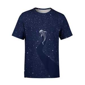 เสื้อยืดลำลองคุณภาพสูงสำหรับผู้ชาย ผ้าฝ้าย 100% ระบายอากาศได้ดี ทรงปกติ - Product Image 4