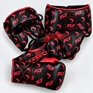 Conjunto de Boxeo y Sparring Personalizado con Diseño Impreso en Toda la Superficie, de Alta Calidad, en Cuero Original, Elegante y Profesional, Superventas - Product Image 5