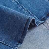 Kaliteli Nefes Alabilen Çevre Dostu Düz Renk Kot Hafif Düğmeli Moda Kadın Kolsuz Denim Bluz