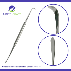 Élévateur périostal dentaire professionnel Freer 16 en acier inoxydable de haute qualité, fabricant d'instruments sur mesure, Sialkot, Pakistan - Product Image 3