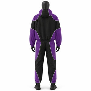 Conjunto Deportivo de Invierno para Hombre, Estilo Casual Urbano, Chaqueta Cortavientos Transpirable, Pantalones Deportivos, Logotipo Personalizado, Ropa Deportiva Ligera para Exteriores - Product Image 2
