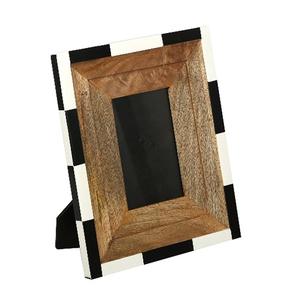 Cadre photo en bois noir, cadre photo en bois blanc, cadre en bois doré, cadre en bois argenté, cadre photo en bois peint - Product Image 1