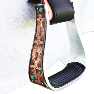 Estribos de Cuatro Barras para Montar a Caballo, Material Sólido, Antideslizantes, Protección para Tobillos, Equipo de Seguridad Ecuestre - Product Image 5