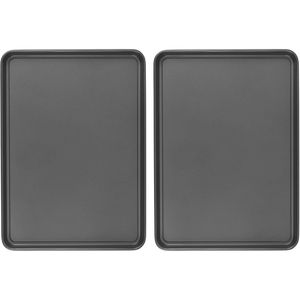 Everyday Nonstick 15 X 21 Carbon Steel Baking <b>Sheet</b> Set Extra-Large Cooking Pans Bakeware 2-Pack for <b>Cookie</b> Sh - Product Image 1