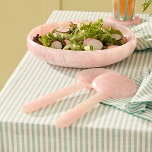 Bol à salade en résine époxy polie de qualité supérieure, design Japandi, écologique, durable, vaisselle personnalisée pour les fêtes, pour la maison - Product Image 1