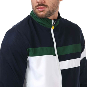 <b>Men's</b> Color Blocking Tracksuit Full Sleeve <b>Half</b>-<b>Zip</b> Sporty Style Breathable Polyester Autumn Wear With Side Pockets - Product Image 5