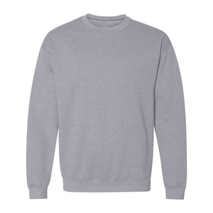 <b>Men</b> Crewneck Sweatshirt Oversized <b>Pullover</b> Fleece Cotton Casual Streetwear Plain Solid Color Loose Fit Winter Wear - Product Image 4