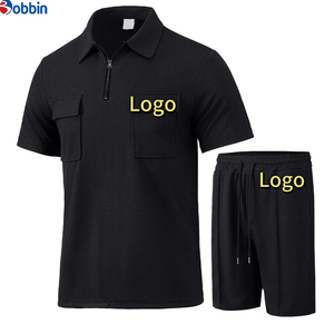 Conjunto de Shorts Polo Transpirables con Estampado, Colección Verano, Unisex, Personalizable, Tallas Grandes para Hombre - Product Image 4