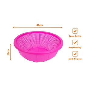 Grand panier égouttoir pour stand alimentaire, résistant aux odeurs, pour le lavage des légumes, grande capacité, pour buffet et préparation de traiteur - Product Image 3