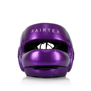 อุปกรณ์ป้องกันศีรษะ Fairtex คุณภาพระดับพรีเมียมสำหรับผู้ใหญ่ ผลิตจากหนังทนทาน เหมาะสำหรับการฝึกซ้อมมวย สร้างแบรนด์ของคุณเอง - Product Image 1