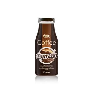 เครื่องดื่มกาแฟเอสเพรสโซ่ ขวด PET 280 มล. พร้อมดื่ม สำหรับขายส่ง ผู้จัดจำหน่ายเครื่องดื่ม VINUT B2B - Product Image 1
