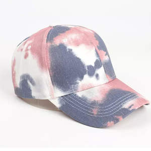 Gorras de Béisbol de Algodón Tie Dye en Tendencia 2026, Gorras de Béisbol para Hombre de Verano en Oferta con Precio Bajo y Material de Alta Calidad - Product Image 1