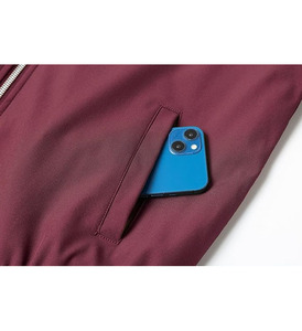 Ensemble de survêtement décontracté pour homme Hiver 2025/2026 – Sweat à capuche zippé coupe ample en polaire 380g avec poches, respirant et séchage rapide, idéal pour le quotidien - Product Image 4