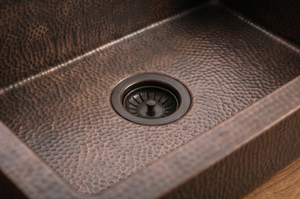 Hot Sale Modern Design Household Polished Surface Copper Antique Washed <b>Sink</b> With <b>Strainer</b> Kitchen Use From Indian Exporters - Product Image 4