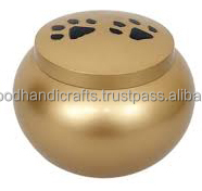 Urnes funéraires en laiton pour chats et chiens Urnes funéraires commémoratives pour animaux de compagnie pour cendres de chat et de chien Urnes en gros à bas prix - Product Image 4