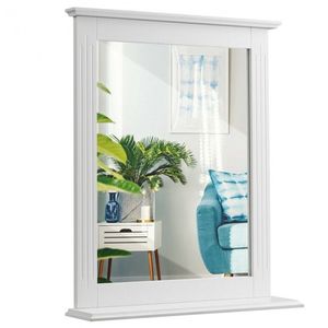 Specchio da parete multiuso con mensola, pratico e salvaspazio - Product Image 5